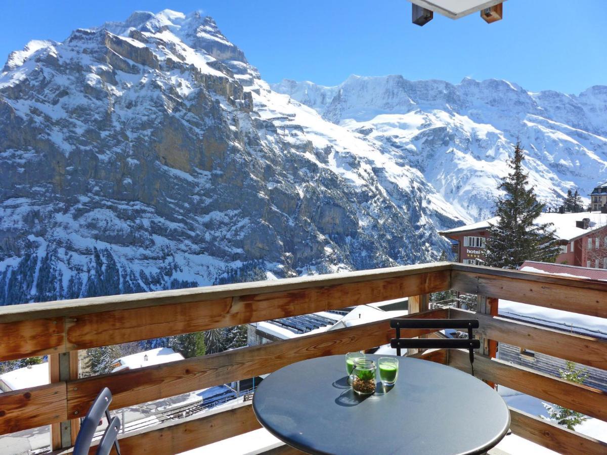 Apartment Gloria Sued By Interhome Mürren Exteriér fotografie