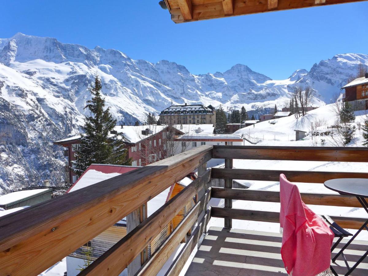 Apartment Gloria Sued By Interhome Mürren Exteriér fotografie